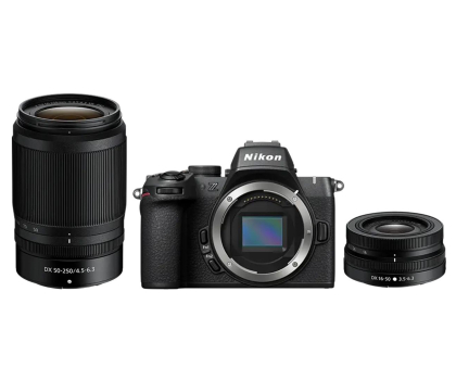 Aparat NIKON Z50 II + 16-50mm VR + 50-250mm VR